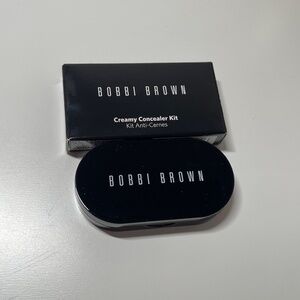 NIB NEW RARE Bobbi Brown Creamy Concealer Kit full size in warm natural